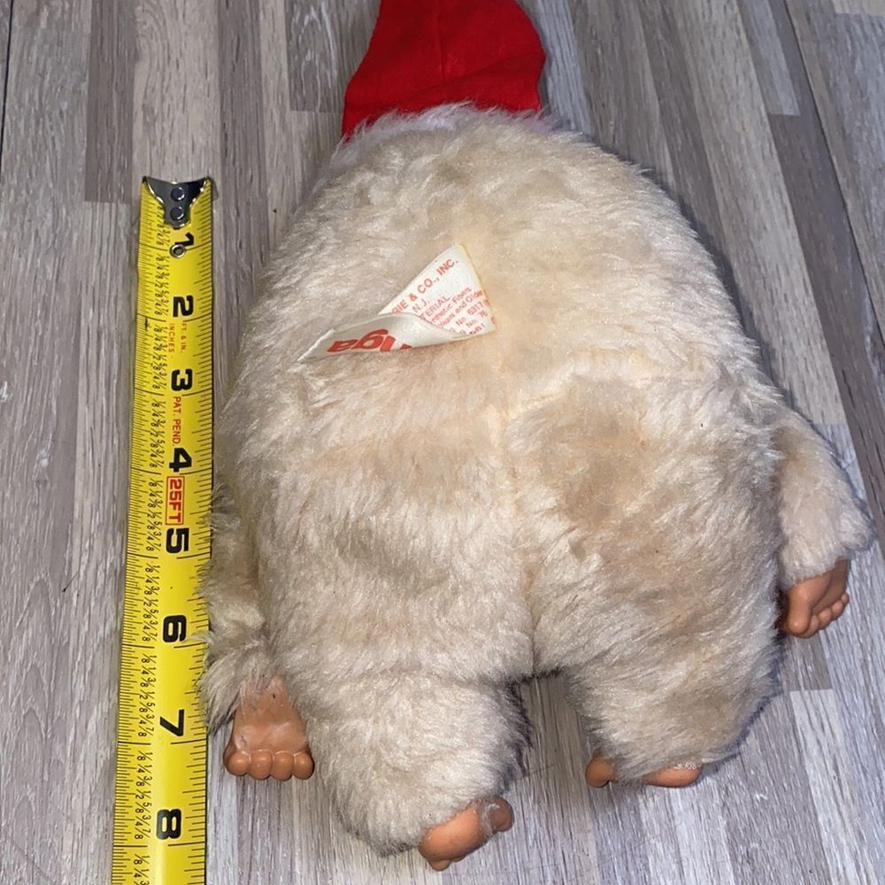 RUSS Berrie Baby Gonga Santa Plush Gorilla 8in Stuffed animal Christmas decor - Picture 8 of 10